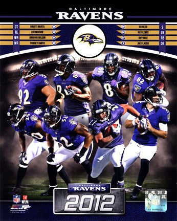 Baltimore Ravens 2012 Team Composite