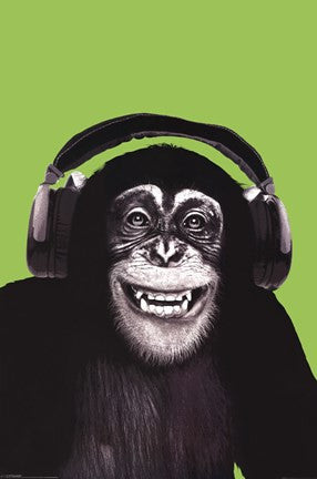 Chimpanzee Headphones