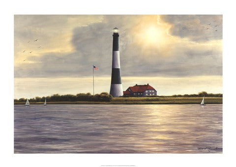 Fire Island Light House Grey