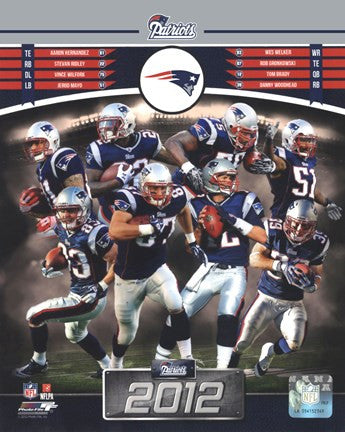 New England Patriots 2012 Team Composite