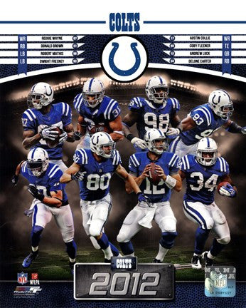 Indianapolis Colts 2012 Team Composite