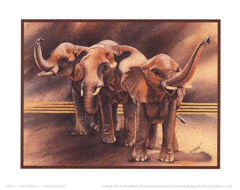 Family of Elephants