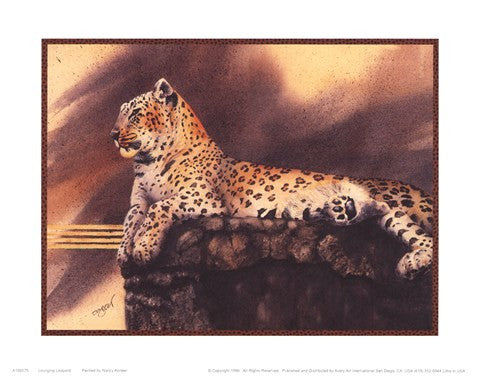 Lounging Leopard