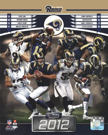 St. Louis Rams 2012 Team Composite