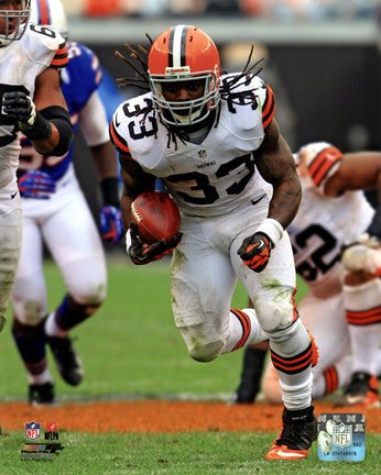 Trent Richardson On The Football Field