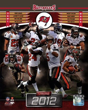 Tampa Bay Buccaneers 2012 Team Composite