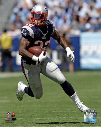 Stevan Ridley 2012 with the ball