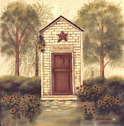 Folk Art Outhouse III