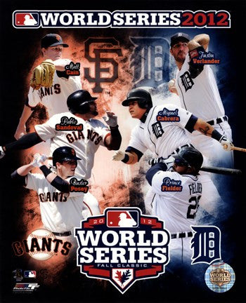 San Francisco Giants vs. Detroit Tigers World Series Match-up Composite