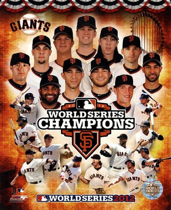 San Francisco Giants 2012 World Series Champions Composite