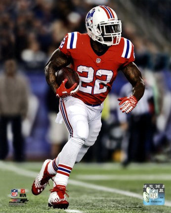 Stevan Ridley 2012 Action