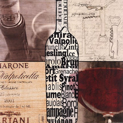 Wine Collage