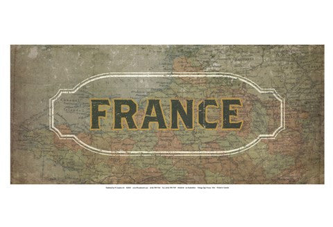 Vintage Sign - France