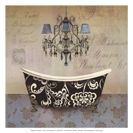 French Vintage Bath II - Mini