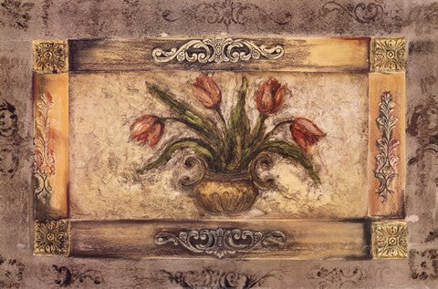 FLORAL URN I