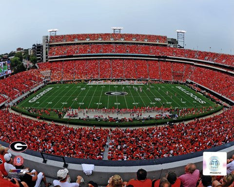 Sanford Stadium Univserity of Georgia Bulldogs 2012