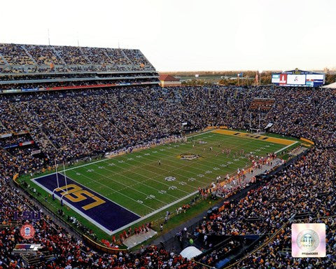 Tiger Stadium Louisiana State University Tigers 2012