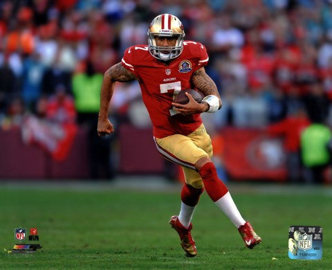 Colin Kaepernick running 2012