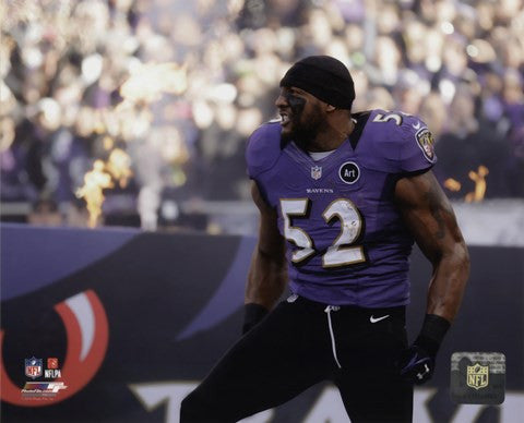 Ray Lewis pre-game introduction final game in Baltimore, January 6, 2013