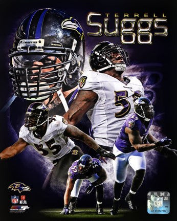 Terrell Suggs 2013 Portrait Plus