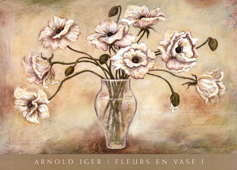 FLEURS EN VASE I