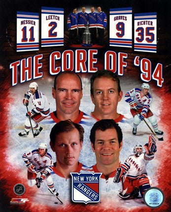 New York Rangers Core Of 1994 Composite