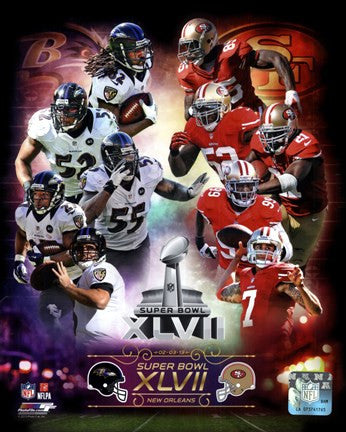 Super Bowl XLVII  Match Up Composite