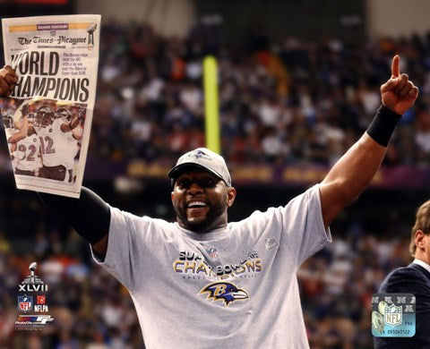 Ray Lewis Super Bowl XLVII Celebration