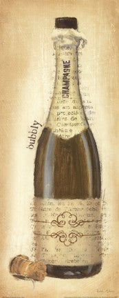 Bubbly Champagne Bottle