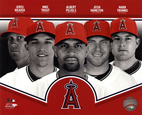 Los Angeles Angels 2013 Team Composite