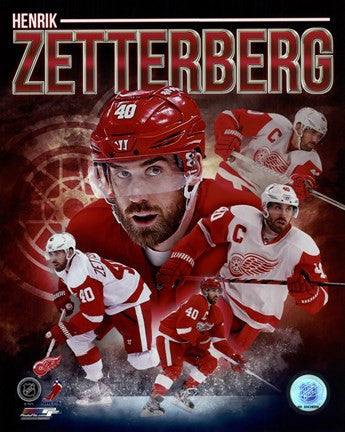 Henrik Zetterberg 2013 Portrait Plus