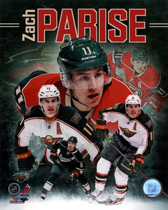 Zach Parise 2013 Portrait Plus