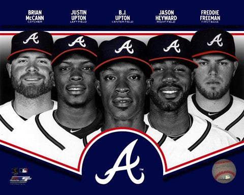 Atlanta Braves 2013 Team Composite