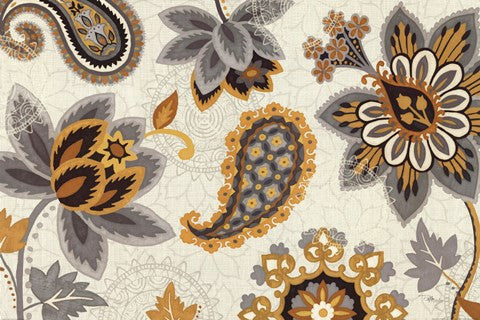 Decorative Nature I Yellow Gray Cream