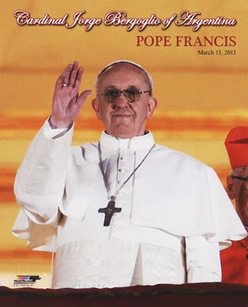 Cardinal Jorge Mario Bergoglio, Pope Francis I, March 13, 2013