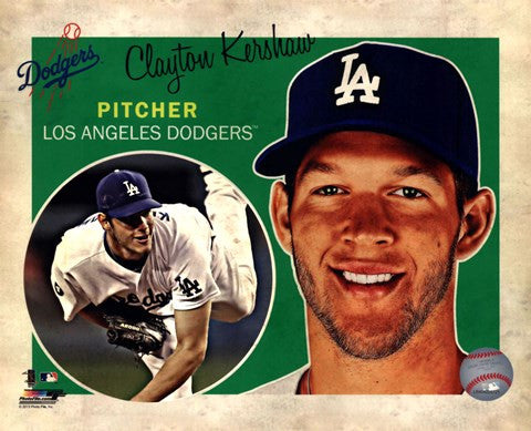 Clayton Kershaw 2013 Studio Plus