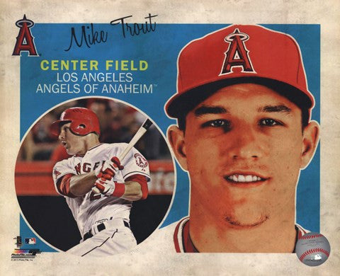 Mike Trout 2013 Studio Plus