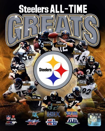 Pittsburgh Steelers All Time Greats Composite