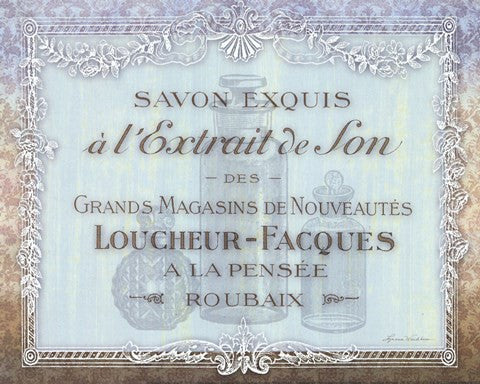 French Soap Label II