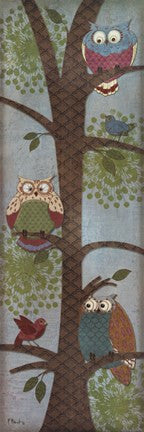 Fantasy Owls Panel II