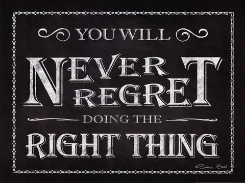 Never Regret