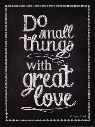 Do Small Things