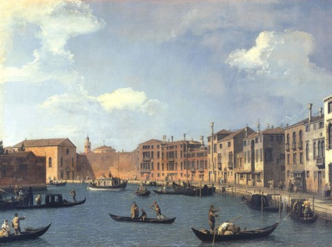 View Of The Canal Of Santa Chiara