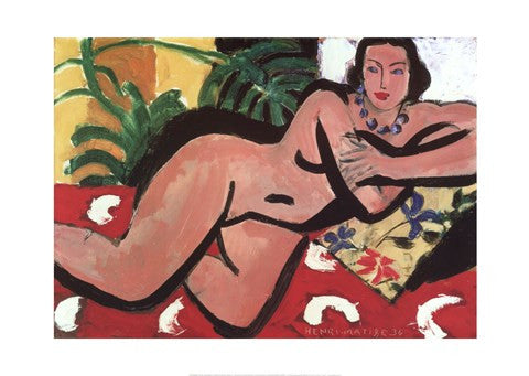 Nude With Palms, 1936