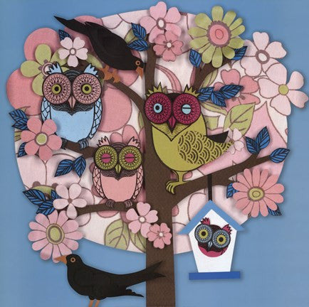 Summer Owl Tree