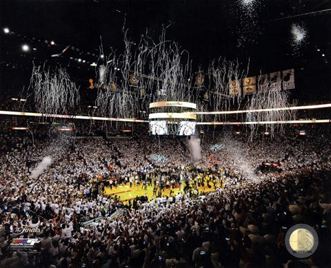 American Airlines Arena Game 7 of the 2013 NBA Finals