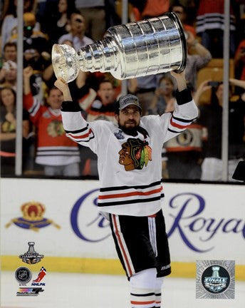 Patrick Sharp with the Stanley Cup Game 6 of the 2013 Stanley Cup Finals