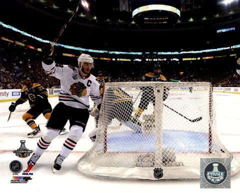 Jonathan Toews goal celebration Game 6 of the 2013 Stanley Cup Finals