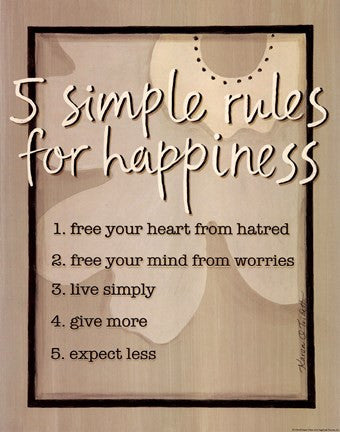 Five Simple Rules