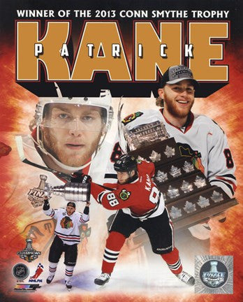 Patrick Kane 2013 NHL Conn Smythe Trophy Winner Portrait Plus